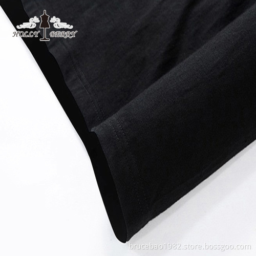 Basic Model O-neck Soft Basic Model Black Man Fleeces Men's Hoodies